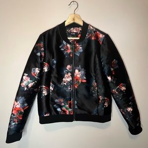 Floral Bomber Jacket 🌸🌺🌷